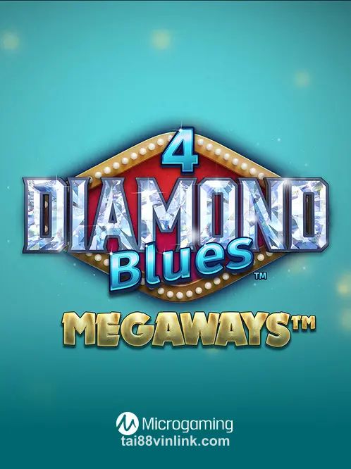4 Diamond Blues Megaways™ slot game image from tai88vinlink